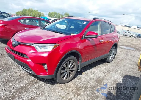 2017 Toyota Rav4 Limited z USA, uszkodzony, nr VIN JTMDFREV5HJ147266